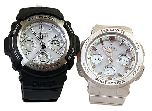 [�J�V�I]CASIO �y�A�E�H�b�` G-SHOCK G�V���b�N BABY-G �x�r�[G �A�i�f�W �d�g�\�[���[ �����y�A�P�[�X���� 2�{�Z�b�g AWG-M100S-7AJF BGA-2510-4AJF �r���v[�������K�i]