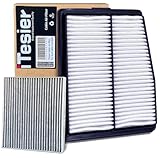 ITESIER Engine Cabin Air Filter Kit for Tucson Hybrid (2022-2025), Sportage Hybrid (2023-2025),