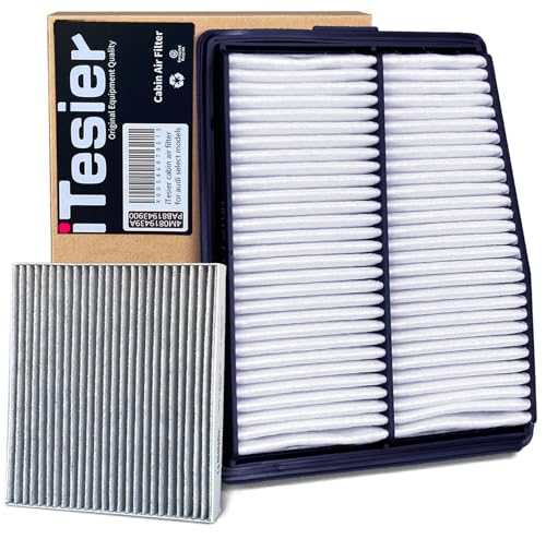 ITESIER Engine Cabin Air Filter Kit for Tucson Hybrid (2022-2025), Sportage Hybrid (2023-2025), Sorento/Santa Fe Hybrid (2021-2025), Sonata hybrid (2020-2025)