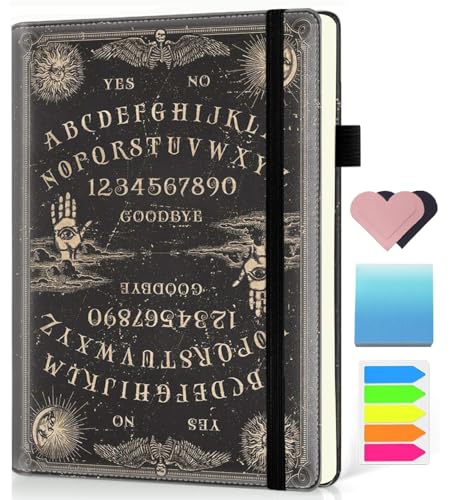 Journal intime Ouija pour libérer votre créativité, carnet A5 ligné en cuir