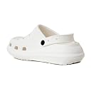 Khadim's 3121131 Stylish Lightweight Flexible Durable Soft Cushioned Outdoor Slip-On-Slingback Sandals | Floaters for Men White gallery image