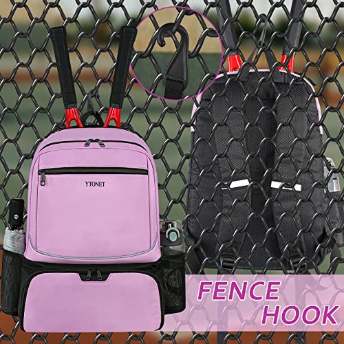 Image of Ytonet Tennis Bag Tennis Backpack for Women Men 2 Rackets