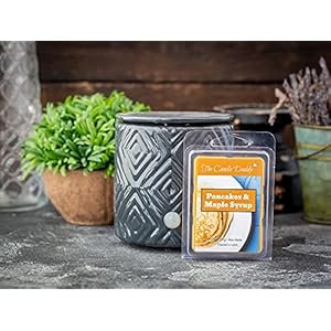 The Candle Daddy Pancakes & Maple Syrup - Sticky and Sweet Pancake Scented Melt- Maximum Scent Wax Cubes/Melts- 1 Pack -2 Ounces- 6 Cubes The Candle Daddy Pancakes Maple Syrup Sticky and Sweet Pancake Scented Melt Maximum Scent Wax CubesMelts 1 Pack 2 Ounces 6 Cubes