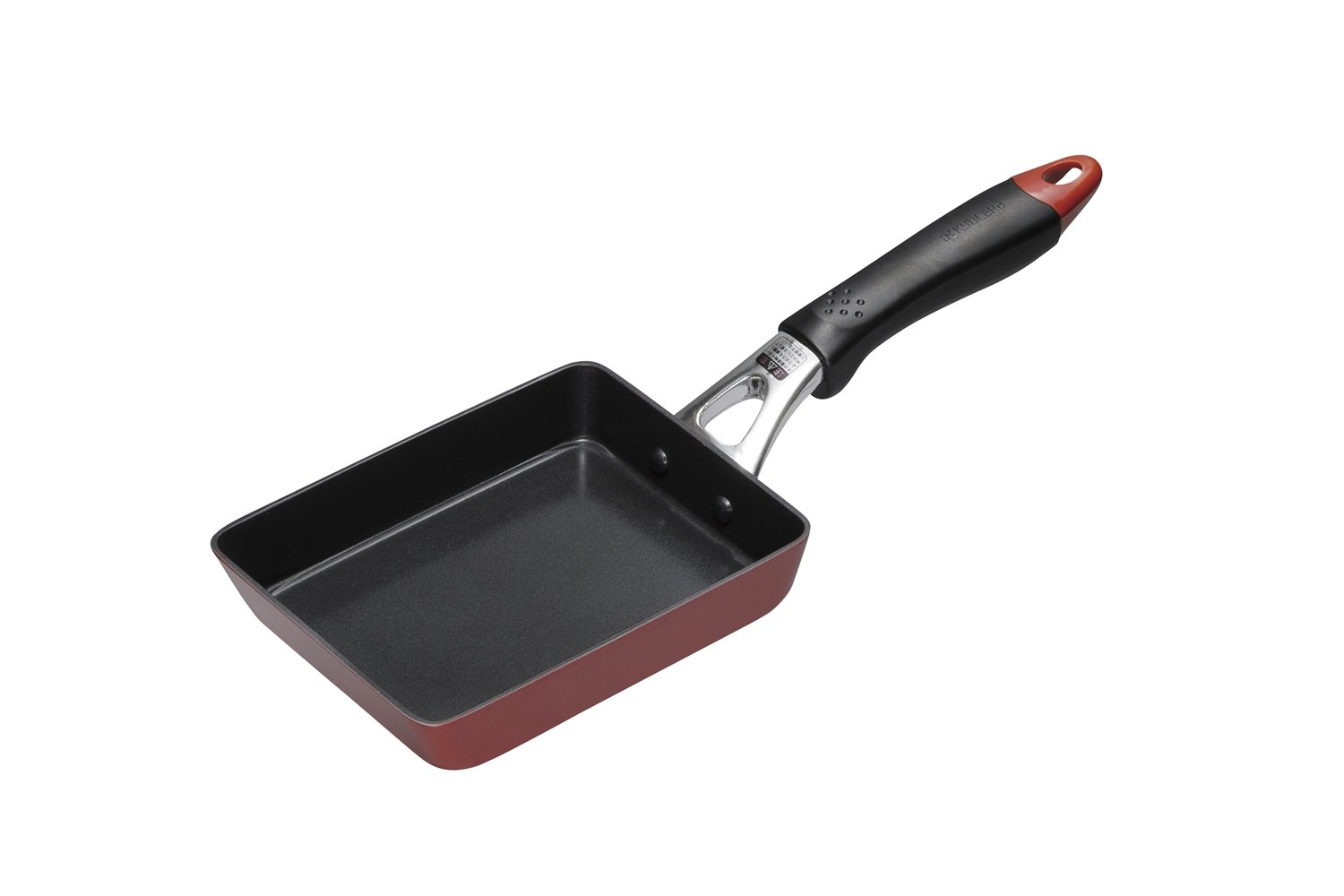 Poêle céramique omelette IH noir antiadhésive hybride compatible gaz et induction