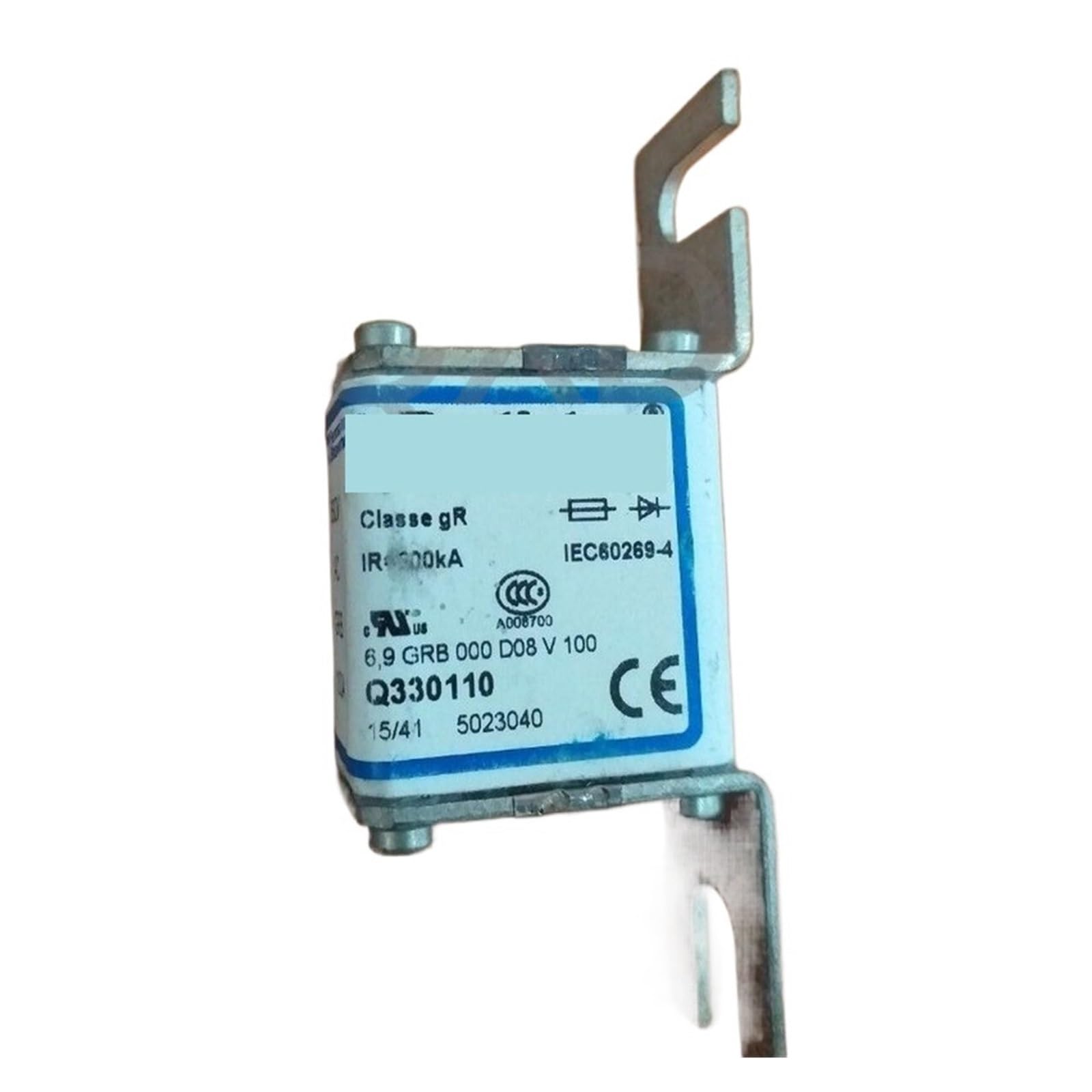 Fusibles DN000GB69V100 mersen gG 690V 100A pour protection industrielle taille 000