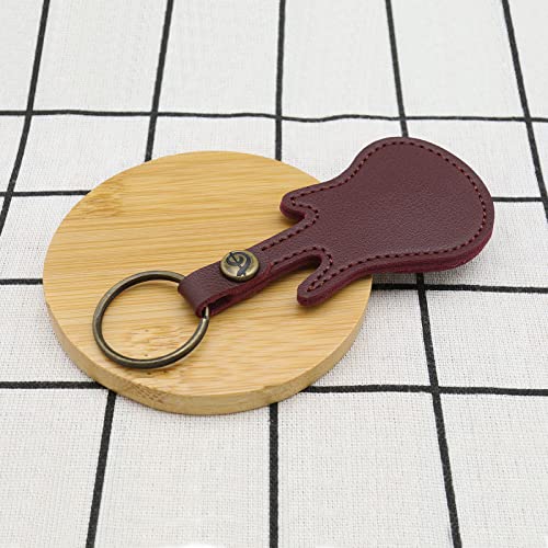 Porte-médiator pour Guitare Porte-clés en Cuir avec 5pcs Médiators de Guitare Mini Plectres Pack Étui Porte-clés pour… - Les Beatles, Paul McCartney, John Lennon, RIngo Starr, George Harrison Porte-médiator pour Guitare Porte-clés en Cuir avec 5pcs Médiators de Guitare Mini Plectres Pack Étui Porte-clés pour… – Image 7
