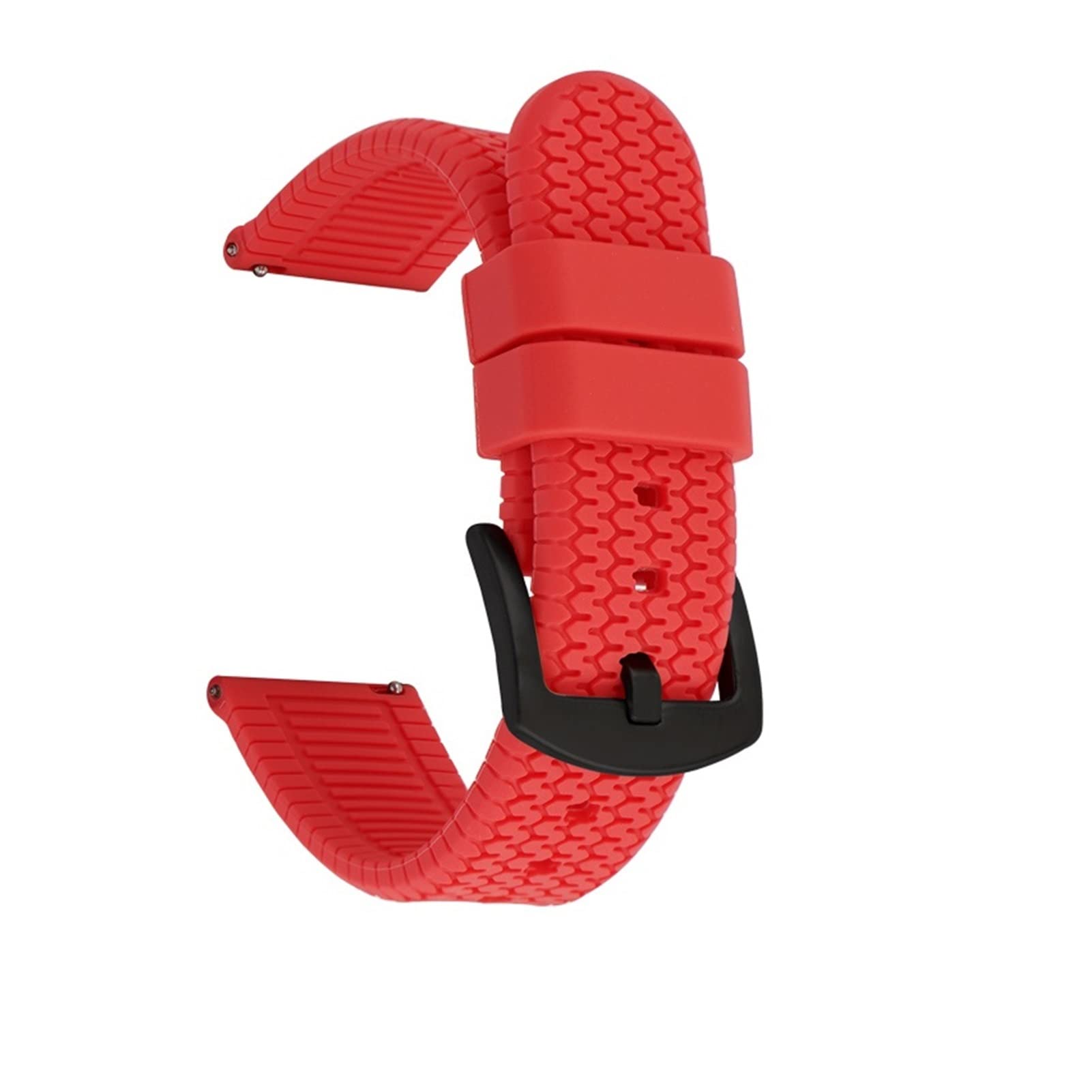 CAREG Quick Release Tire Pattern Strap Watch Accessories Are Suitable Compatible With Samsung Compatible With Seiko Compatible With