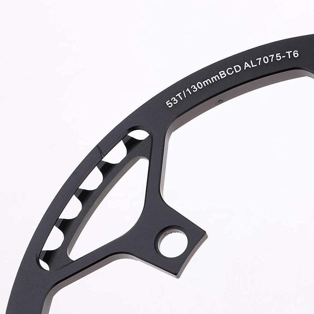 Osłona łańcucha rowerowego 130 BCD wąska szeroka tarcza łańcuchowa 45T 47T 53T 56T 58T zębatki do rowerów szosowych BMX MTB