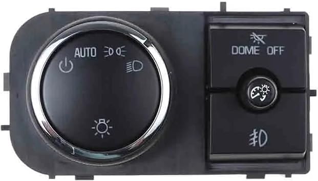 25858706 Car Headlight Fog Light Switch For Cadillac For Escalade 2010 2011 2012 2013 2014 Knob Control 10359413