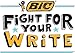 BIC Round Stic Xtra Precision Ball Pen, Fine Point (0.8 mm), Black, 24-Count