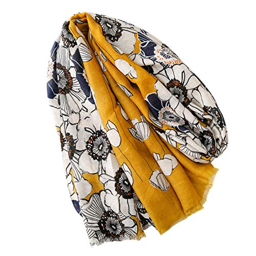 Image of FAIRYGATE Scarves and Scarves Celebrity Style Colourful Long Scarf Scarf Fashionable Neckerchief Women's Gifts for Her for Spring Summer Autumn Winter
