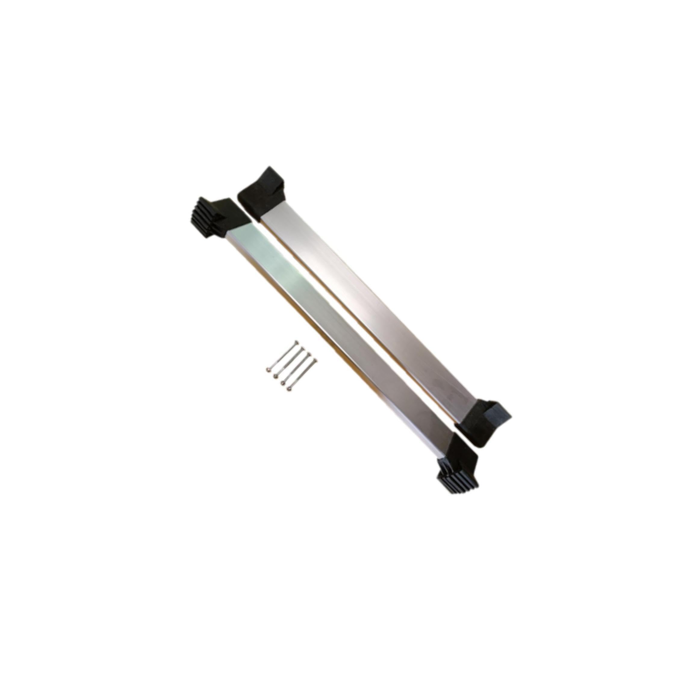 Barra Equili Universal para Escalera cóa aleación Aluminio Que Ofrece Estabilidad y Seguridad con Cubiertas para los pies Adecuada para el hogar Escalera cóa