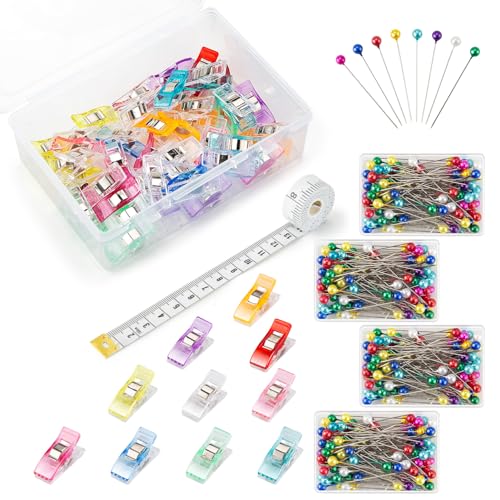 50Pcs Clips & 400PCS Pins Set