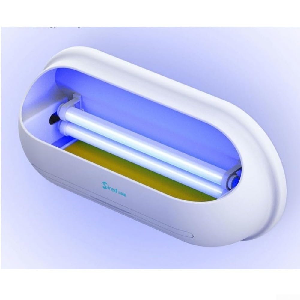 Elektryczna pułapka na muchy z lampą UV 20 W i obrotem o 360°, bez użycia środków chemicznych, do gastronomii, hoteli i działalności gospodarczej, minimalistyczny design do montażu na