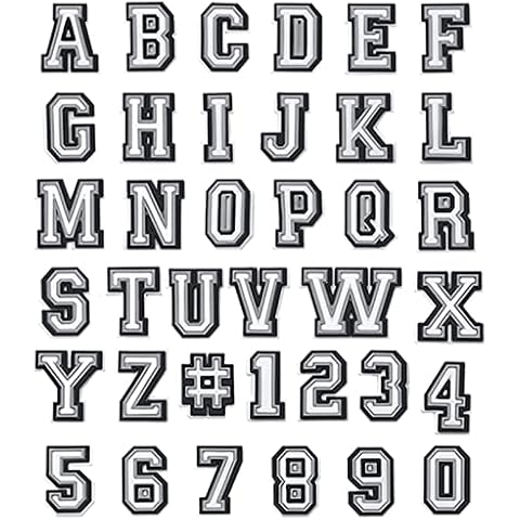 37 Pieces Number Letter Shoe Charms, Letter Charms for Croc Sandals Shoe Decoration 0-9# Number, Alphabet ABC-Z Letter, for Clog Shoes Decorations Wristband Bracelet Party Favors Birthday Gifts Cover