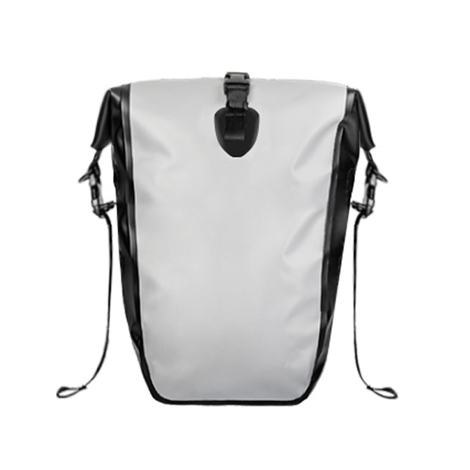 Borsa Portapacchi Posteriore per Bici Impermeabile da 25 Litri per Andare in Bicicletta, Borsa da Sella Bici in Materiale PVC Verde Militare/grigio/Ciclisti (#2)