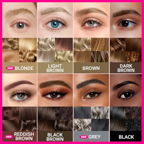 image for iMethod Curved Eyebrow Pen - Eyebrow Pencil, Brow Pencil 2-in-1 Dual-E