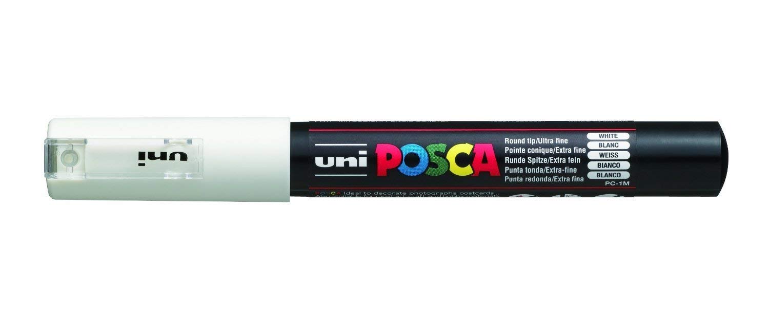 POSCA Marqueur Pte conique extra-fine POSCA PC1MC 0,7-1mm Blanc