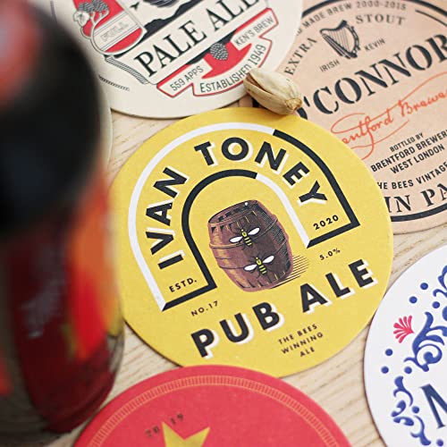 Brentford Beer Mats x9, Grey - Image 3