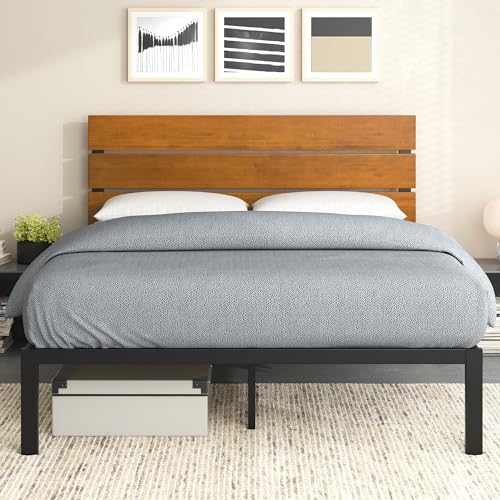 ZINUS Paul Metal and Wood Platform Bed Frame / No Box...