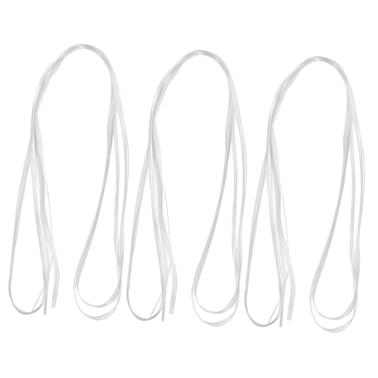 3bags Adjustable Nail Extension Fibers for Salon and Home Use Flexible for Fit and Easy Application