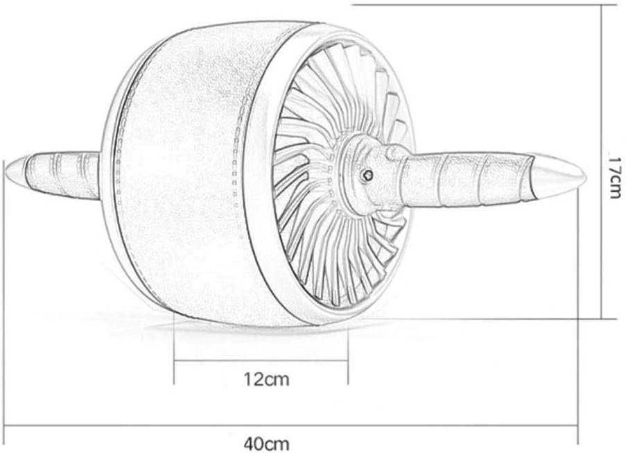 Abdominal Muscle Wheel - Wheel Mute Wheel Home Reduction Belly Fitness Equipment Abdomen Machine