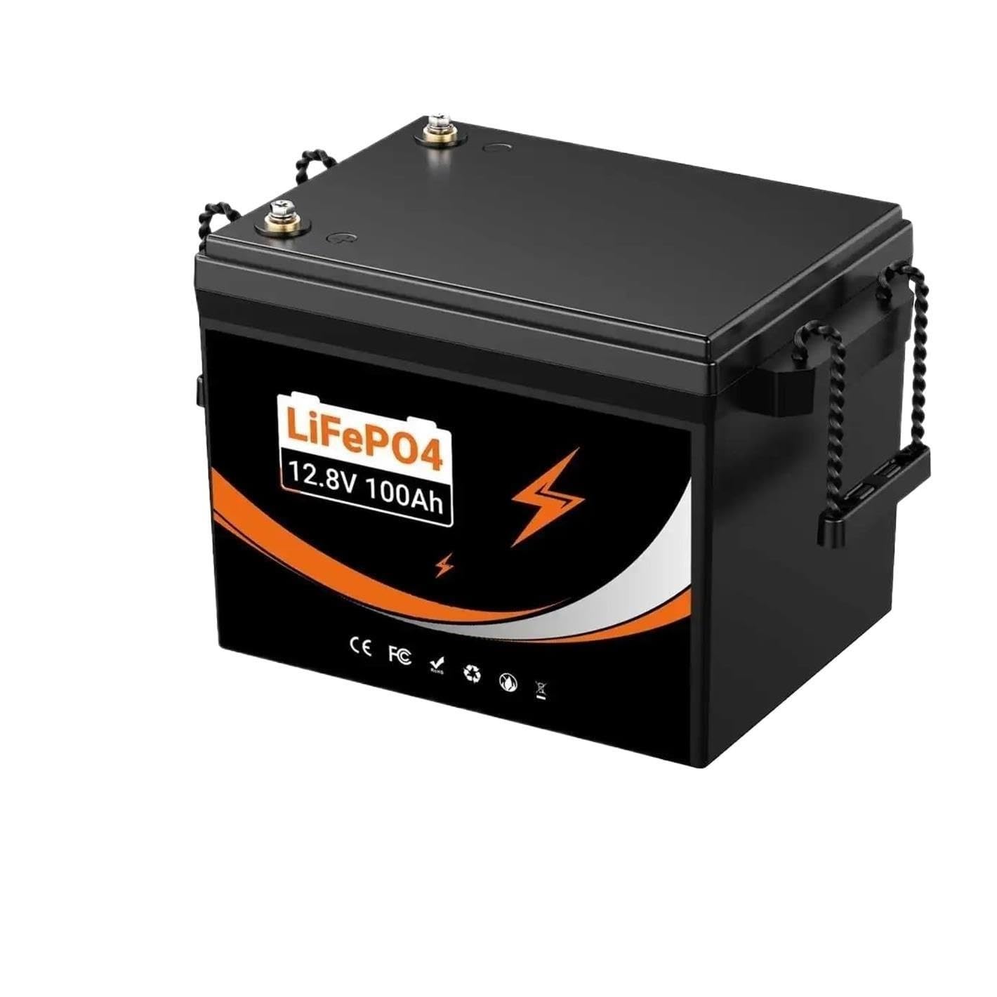 Batteria Al Litio LiFePO4 12V 100AH ​​con Bluetooth