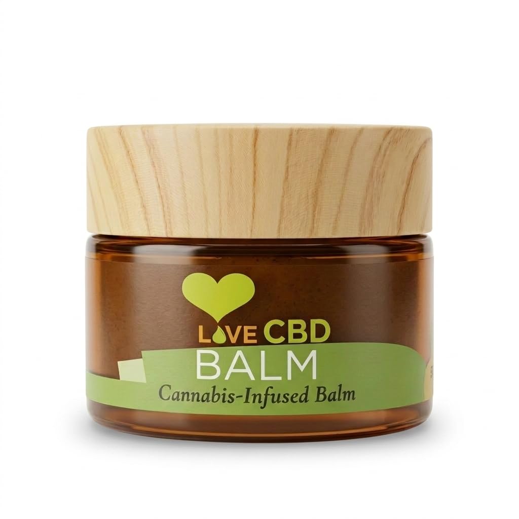 Love CBD Balm 300mg - 30g Hemp Skin Care UK Made Age Dry Skin Moisturiser