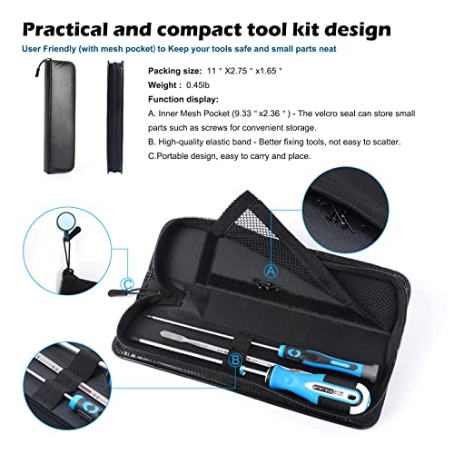 Special Tools Replacement for Dyson V6 V7 V8 V10 V11 Vacuum Cleaner Special Maintenance and Cleaning Disassembly Tool Screwdriver Set, Phillips Screwdriver+ T8 Screwdriver+ Disassembly Crowbar