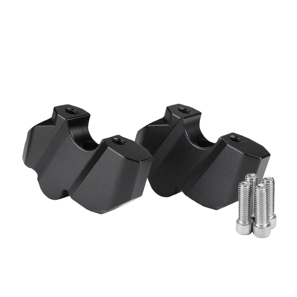 Rehausse pontet guidon pour Sportster S 2021-2025 kit adaptateur noir - 8