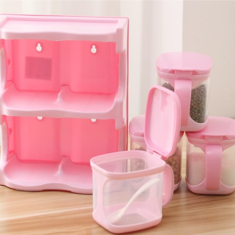 Seasoning Box Kitchen Set Household Combination Pack Practical Storage for Seasonings