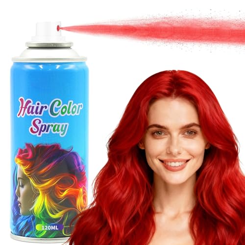 Red Hair Spray, Color Temporal para Cabello Rojo