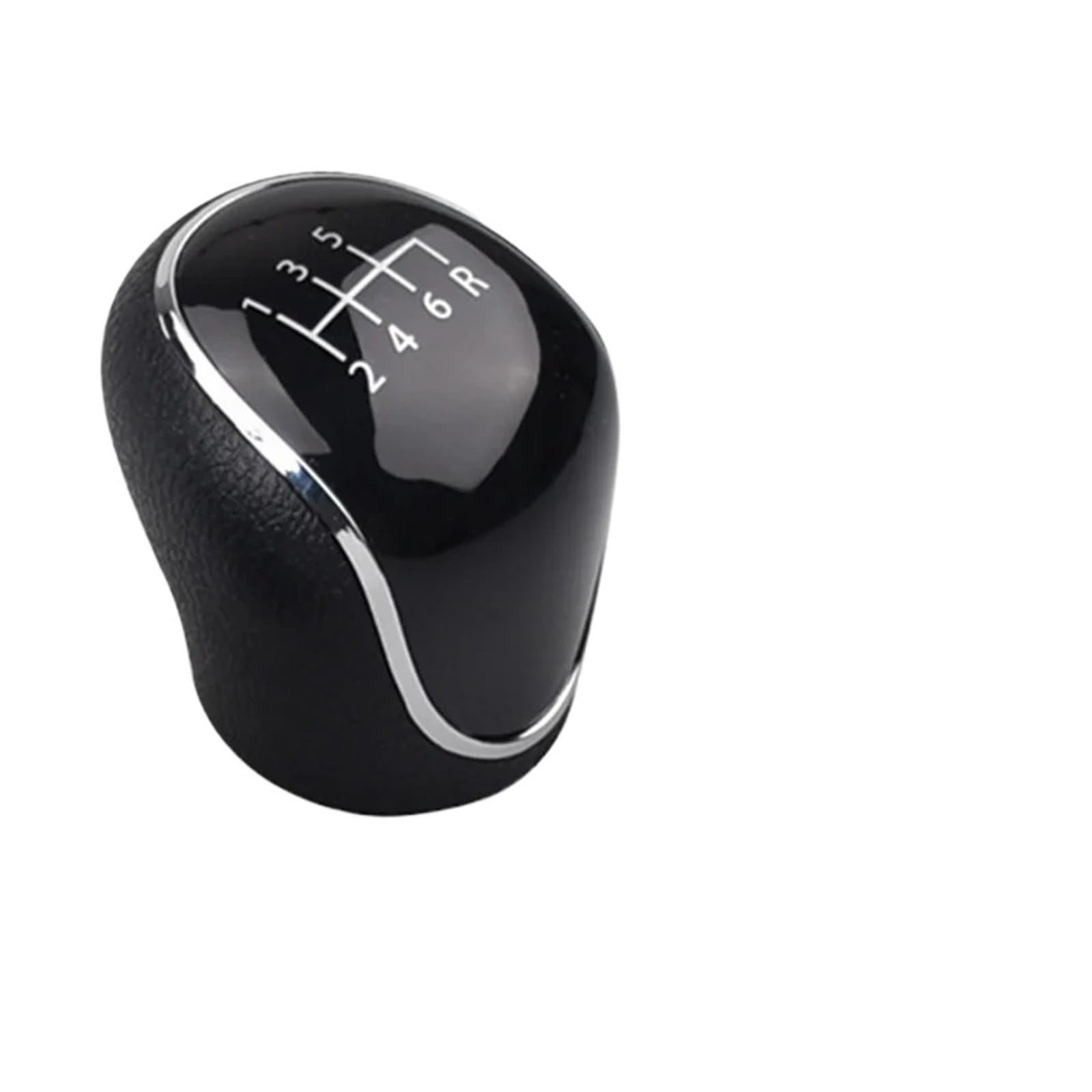 Grozzy Universal Shifter Handle 5/6Speed Gear Shift Knob for Hyundai IX35 2012 2013 2014 2015 2016 Car Parts Auto Accessories(12345r Black)