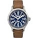 Timex Expedition Metal Scout - Tan Leather/Blue Dial
