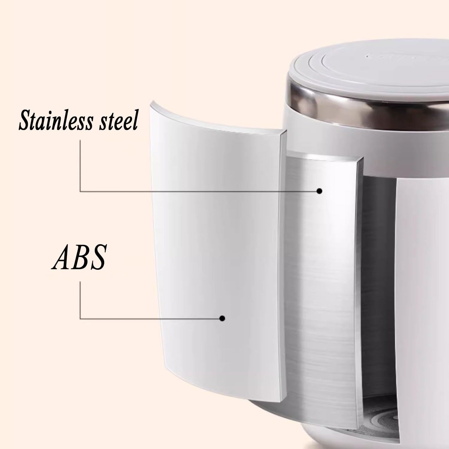 taza con agitador automático, taza de café agitadora automática magnética 403Ml, Taza autoagitado(2)