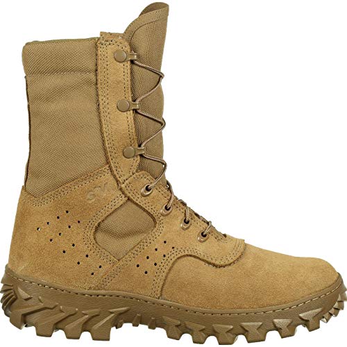 ROCKY S2V Enhanced Jungle Puncture Resistant Boot, Coyote Brown, Size 4(M)