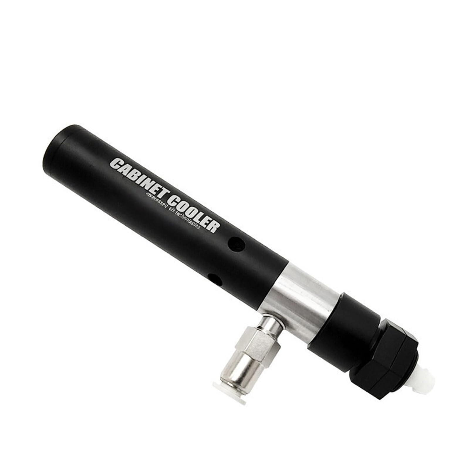 Vortex Cold Air Tube, Vortex Tube Cooler, Adjustable Temperature Pneumatic Spot Cooler for Industrial Use(XJ08 Small)