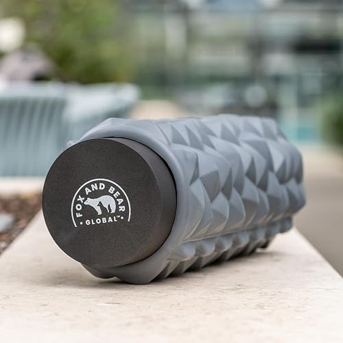 Miniatura 10 de Foam Roller 13 -Compact Massage Roller for Hands, Feet & Legs, Deep Tissue Relief, Travel-Friendly, Small EVA Muscle Roller (Black)