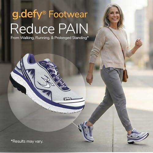 Image of Gravity Defyer womens Mighty Walk Athletic Inspired Sneakers
