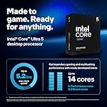 Intel® Core™ Ultra 5 Desktop Processor 245K 14 cores (6 P-cores + 8 E-cores) up to 5.2 GHz - Image 2