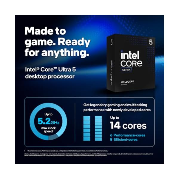 Intel Core Ultra 5 245K 14 núcleos (6 P-Cores + 8 E-Cores) hasta 5,2 GHz - Image 3