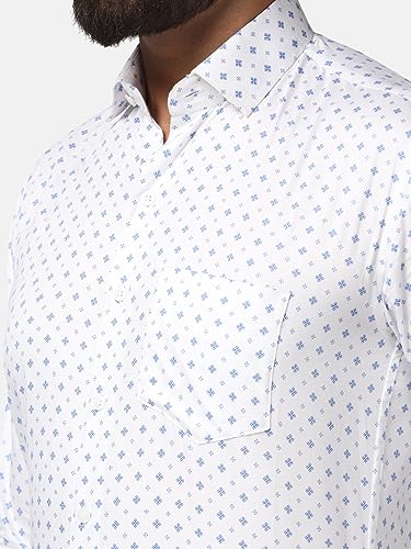 Image of TAHVO Men's Regular Fit Long Sleeves Cotton Formal Shirt