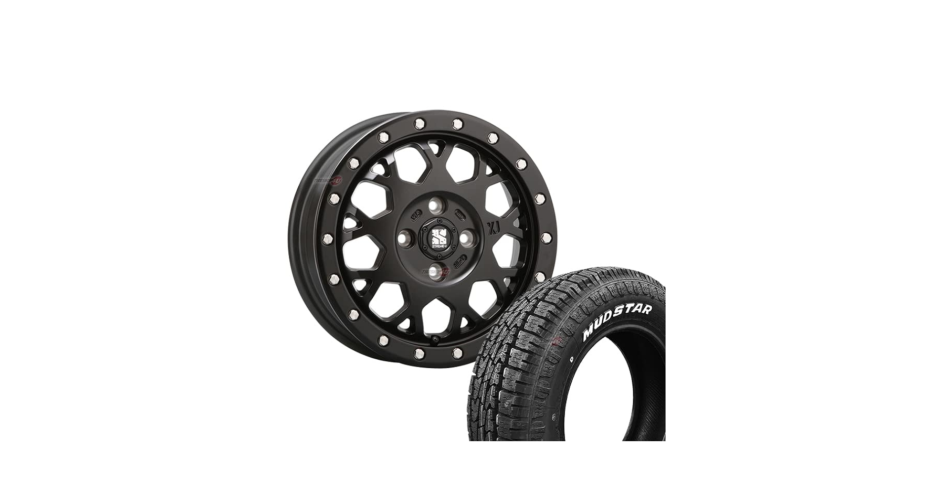 Amazon | タイヤホイール4本セット MLJ XTREME-J XJ04 14x4.5J 4