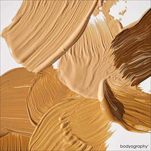 Bodyography Matte Foundation Makeup (Luz Medium # 150) Oil-Free Anti-Envelhecimento Salon Natural Fi