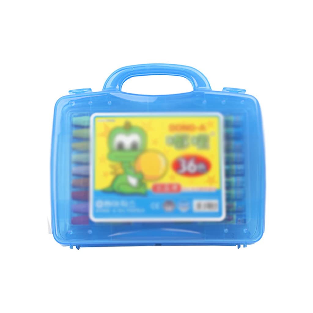 ASFD Drawing pens Oil Painting Stick Set,Water-Soluble Soft Artistic Oil Pastel Kids Cartoon Graffiti Wax Crayons Washable Painting Colour pens