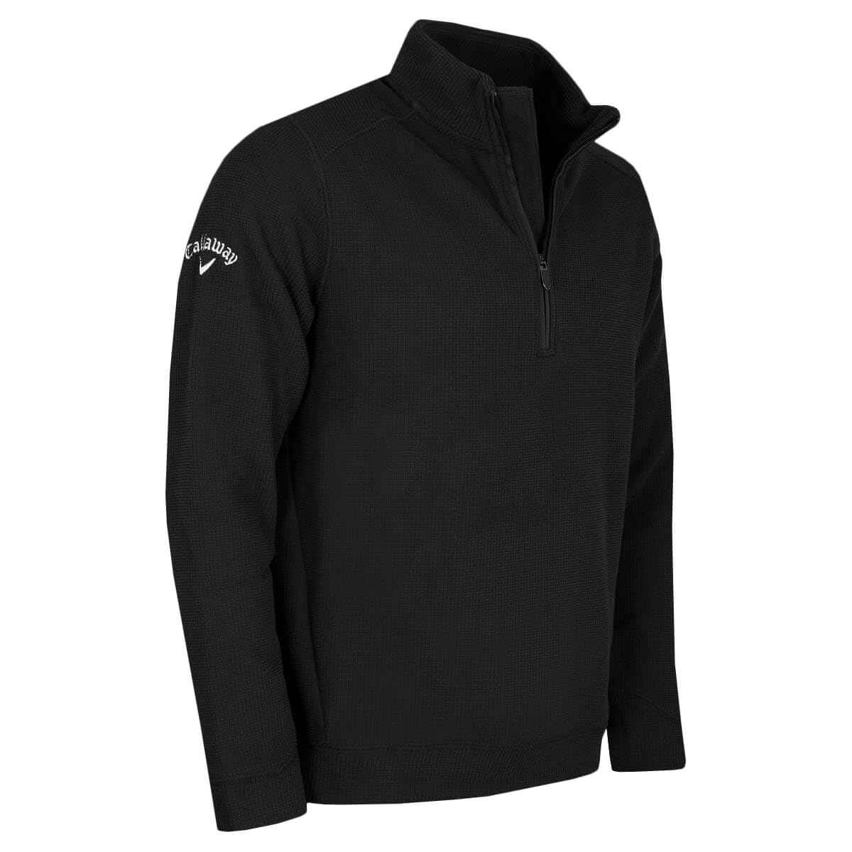 Callaway Men's Caviar Golf Long Sleeve Waffle Sweater - S