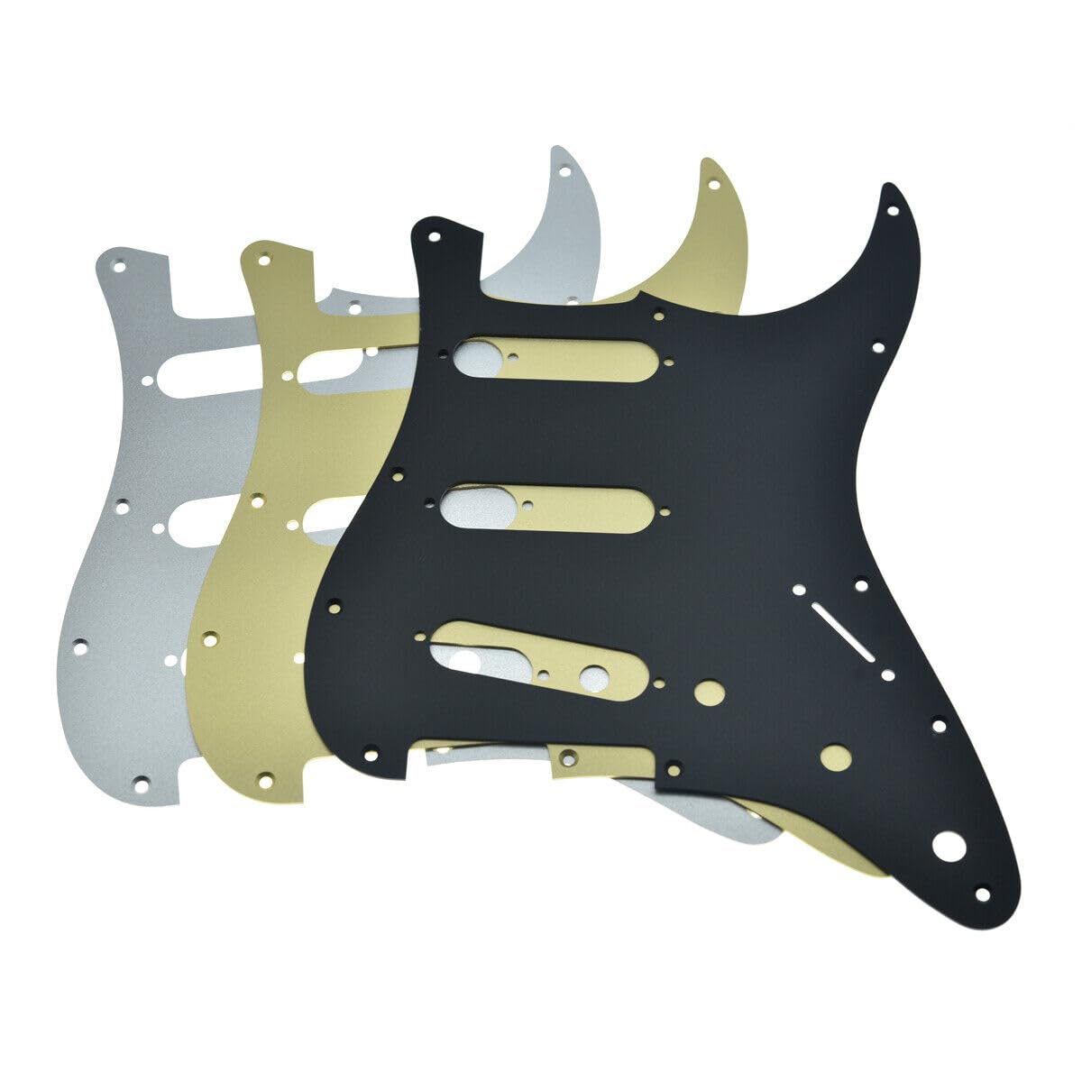 Matte Aluminium Strat Pickguard Matte Anodized Pickguard for