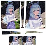 PS5 スキンシール ウマ-娘-目白阿尔丹 (2)【PS5 ディスク版専用】 人気 アニメ柄 萌グッズ 薄型 保護カバー 本体 散熱良い 指紋防止 繰り返し貼り付け可能 側面対応 アクセサリー