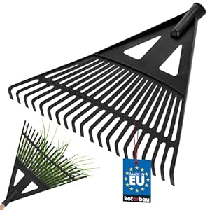 Kotarbau Laubrechen Kunststoff 430 mm Schwarz