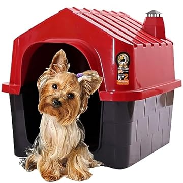 Dura Pet Casa de Cachorro DuraHouse N.2 Vermelha, Vermelho